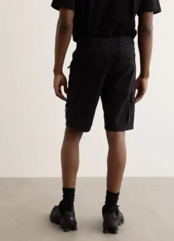 Supima Cotton Twill Stretch Cargo Shorts
