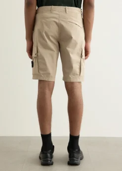 Supima Cotton Twill Stretch Cargo Shorts