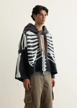 SWT Knit DEVIL Hoodie Blouson (BONE)