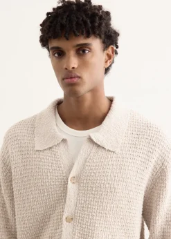 Textured Knit Cardigan