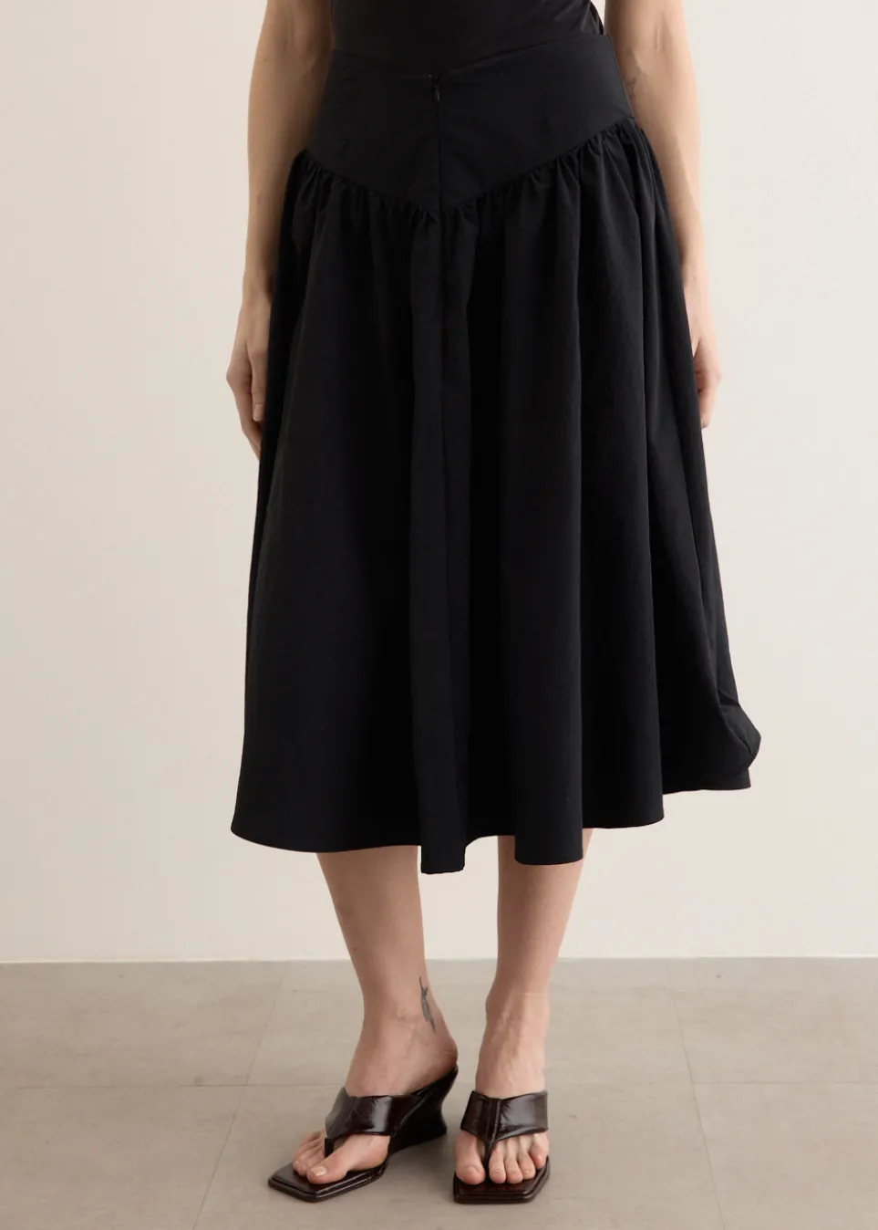 The Deba Midi Skirt