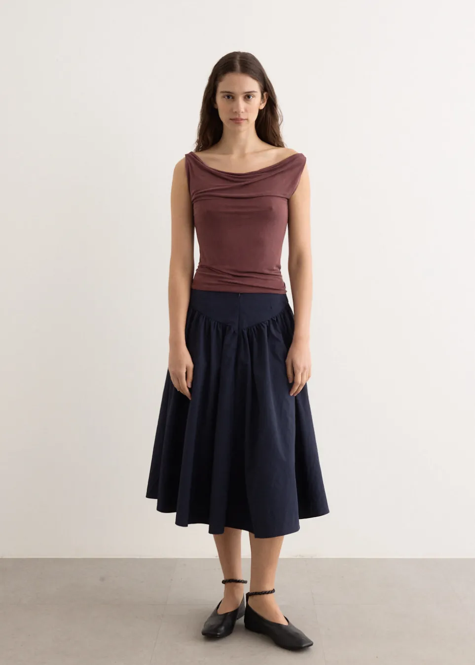 The Deba Midi Skirt