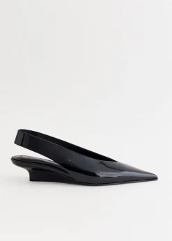 The Wedge-Heel Slingbacks
