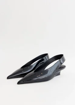 The Wedge-Heel Slingbacks