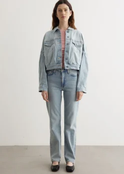 Tint Denim Bomber Jacket