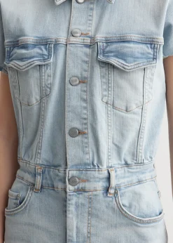 Tint Denim Midi Dress