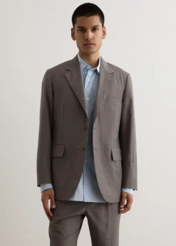 Tropical Wool Kid Mohair Jacket