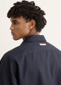 Tropical Wool Long Sleeved Shirt