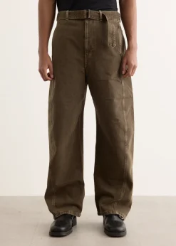 Twisted Belted Pants