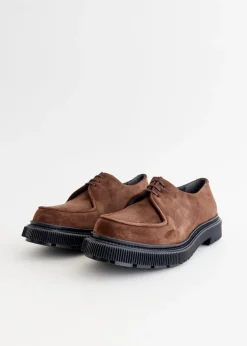 Type 124 Suede Derbies