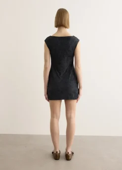 Velvet Tunic Mini Dress