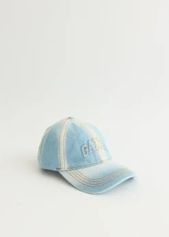 Washed Denim Cap