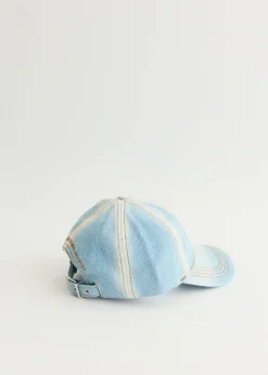 Washed Denim Cap