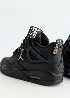 Women's Air Jordan 4 Net 'Black' Sneakers