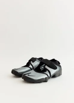 Women's Air Rift Breathe 'Metallic Silver Black' Sneakers