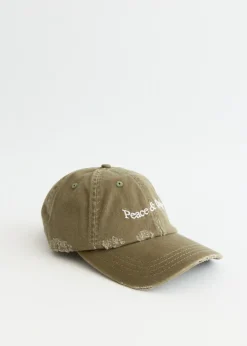 Wordmark Distressed Dad Hat