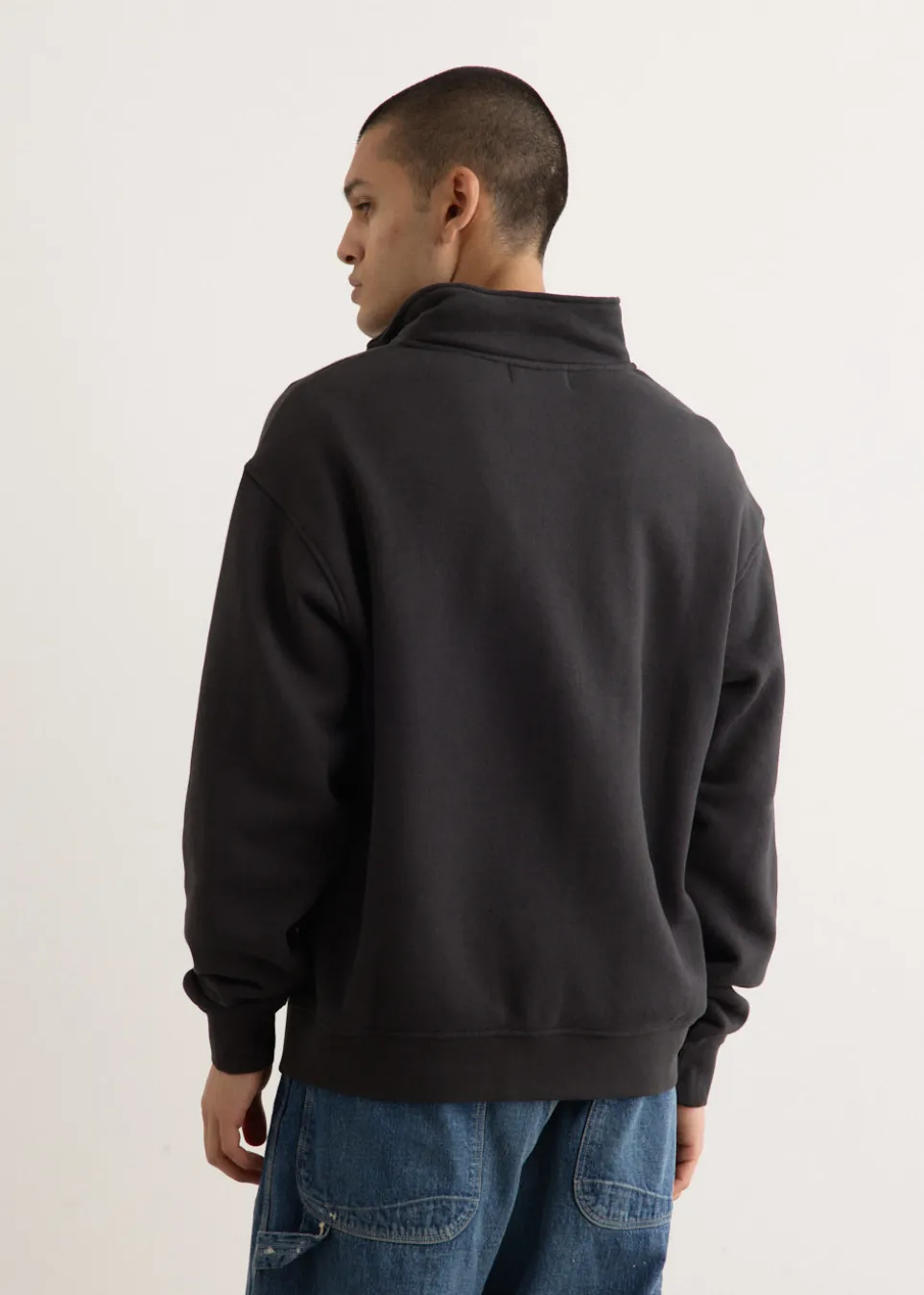 Wordmark Quarter Zip-Up