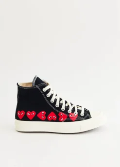x Converse K127 Multi Heart High Top Sneakers