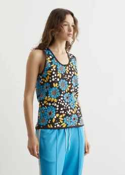 x Wales Bonner Women's Knit Floral Vest